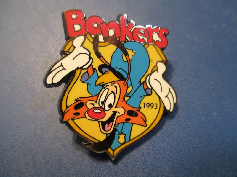 disney bonkers pin cartoon from 1993 wdw retired
